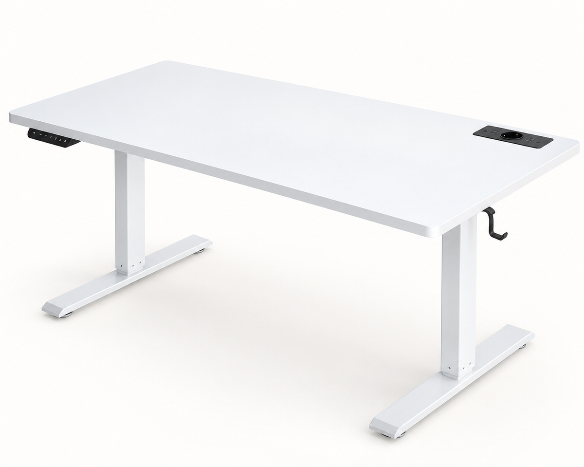 Majorelle Cavo Lift Pro — Bureau assis-debout — 140 × 60 cm — vue en studio