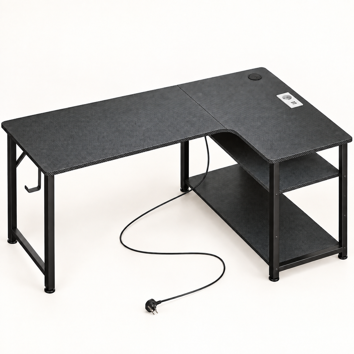 Majorelle Corda Connect Desk — 140 cm — studio view