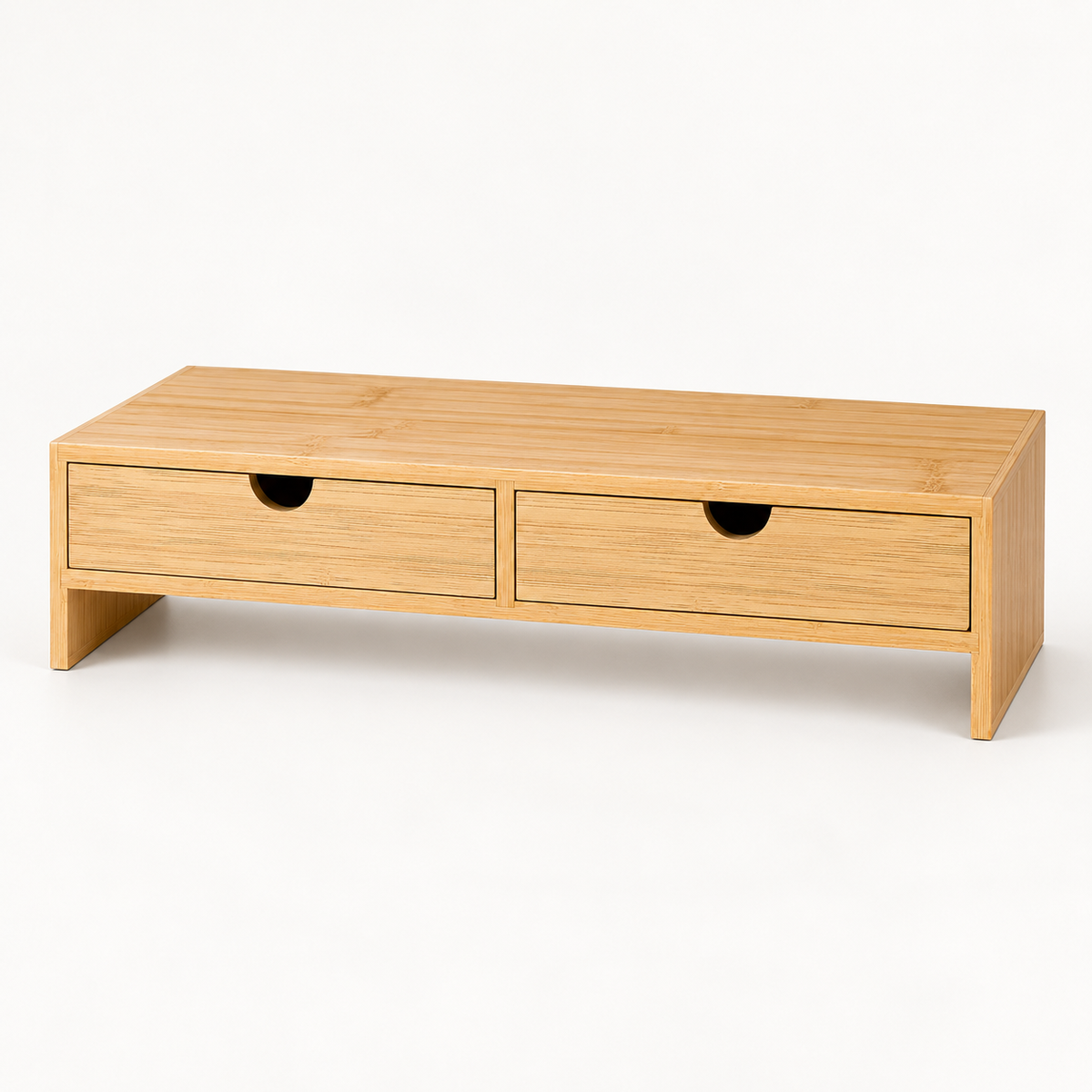 Majorelle Sora Monitor Stand — 47 cm — studio view