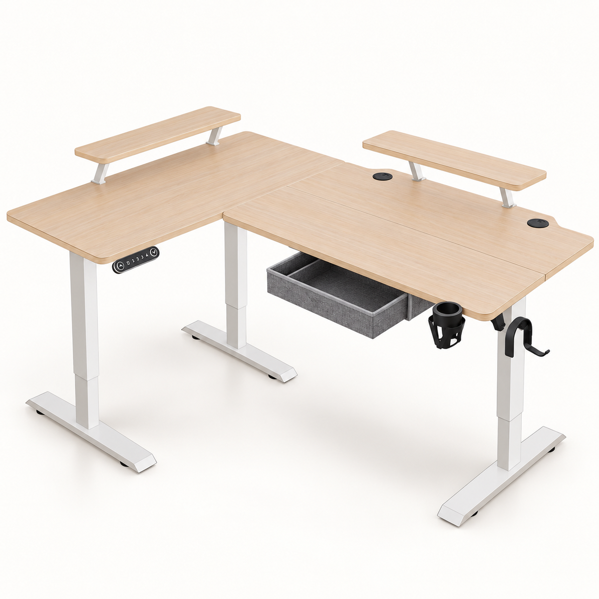 Majorelle Arcera Studio Max — Bureau assis-debout — 160 × 120 cm — vue en studio