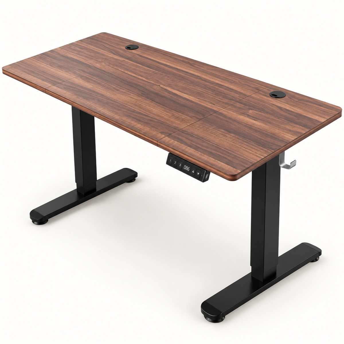 Majorelle Vela Flow Pro Standing Desk — 140 × 70 cm — studio view