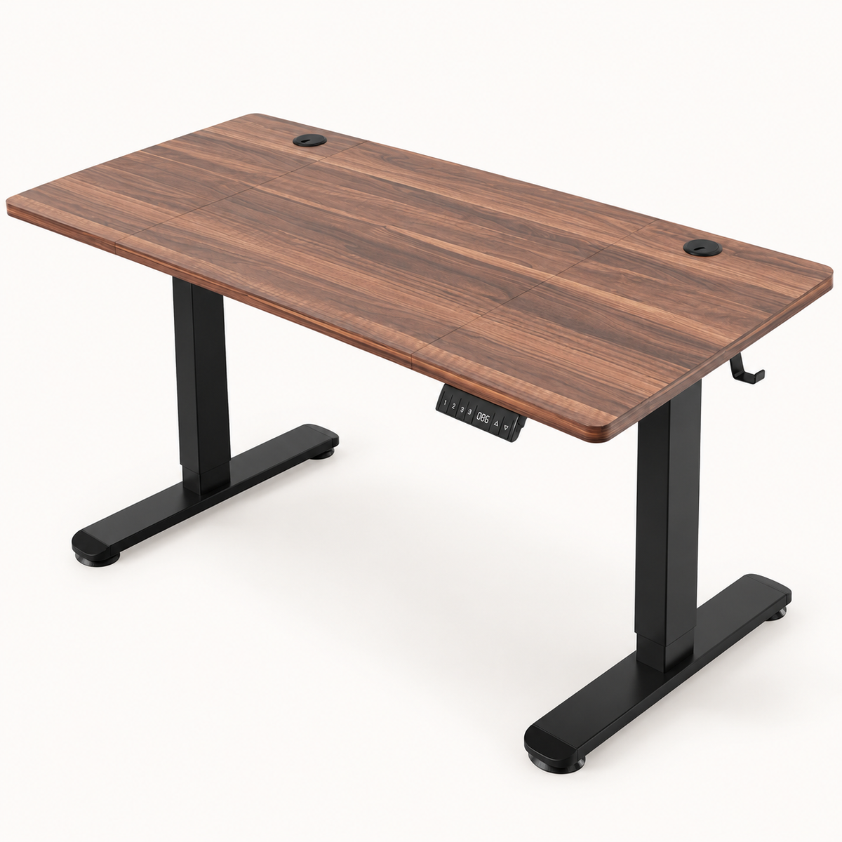 Majorelle Vela Flow Pro — Höhenverstellbarer Schreibtisch — 140 × 70 cm — Studioansicht