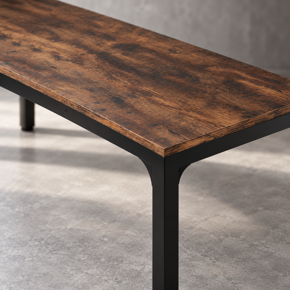 Majorelle Arven Ultra Desk — 200 × 70 cm — construction detail