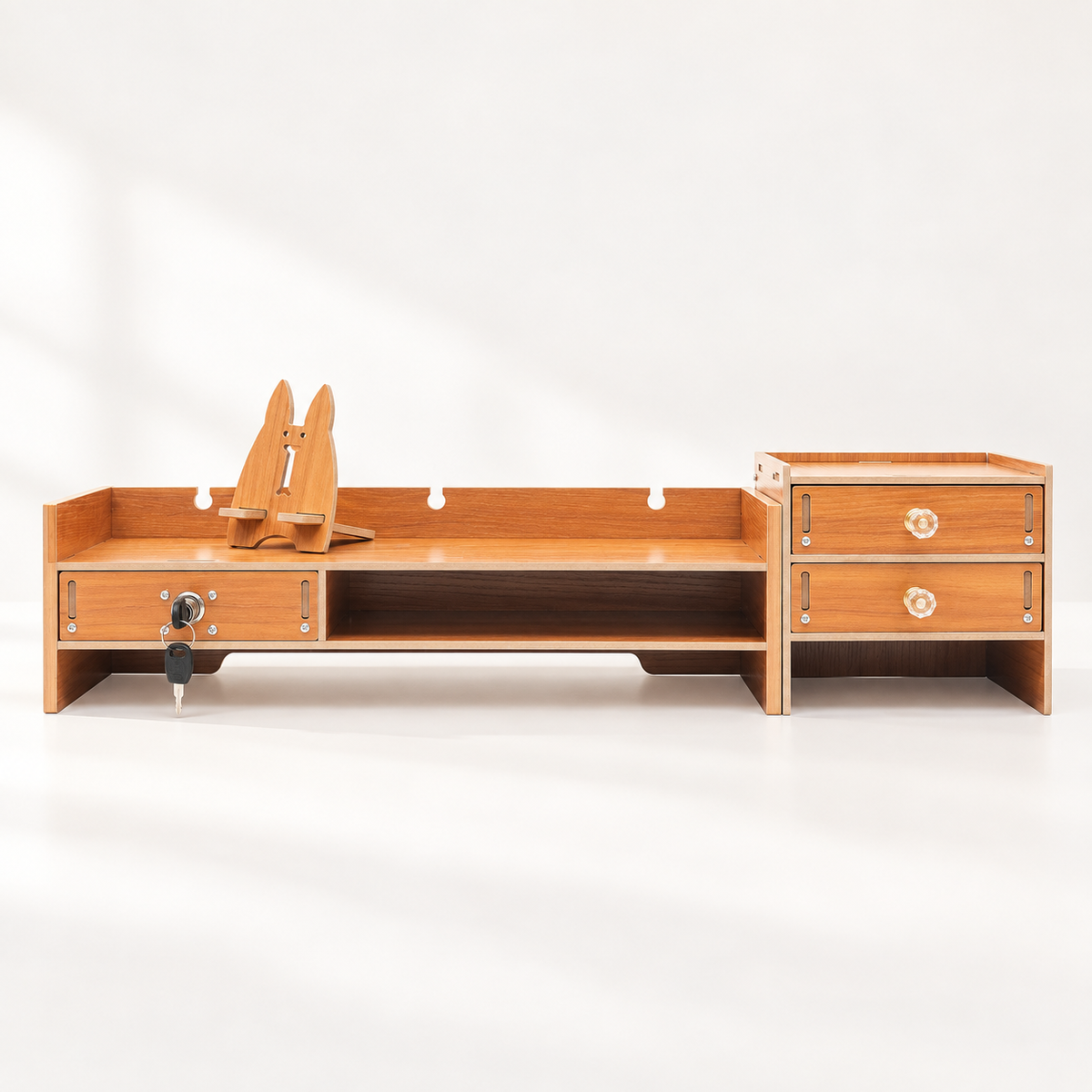 Majorelle Silo Vault Desk Organizer — 65.5 cm — studio view
