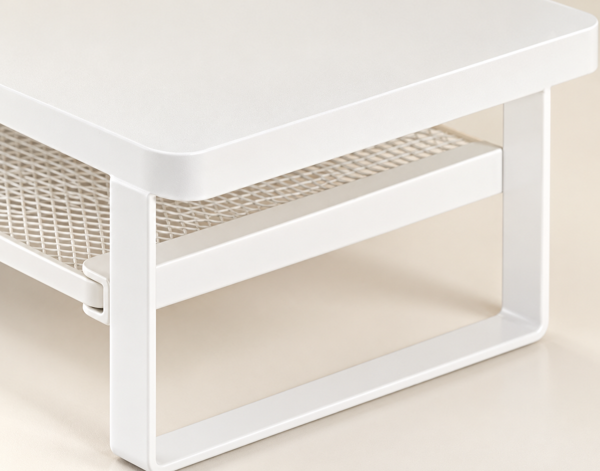 Majorelle Ledge Studio Monitor Stand — 70 cm — construction detail