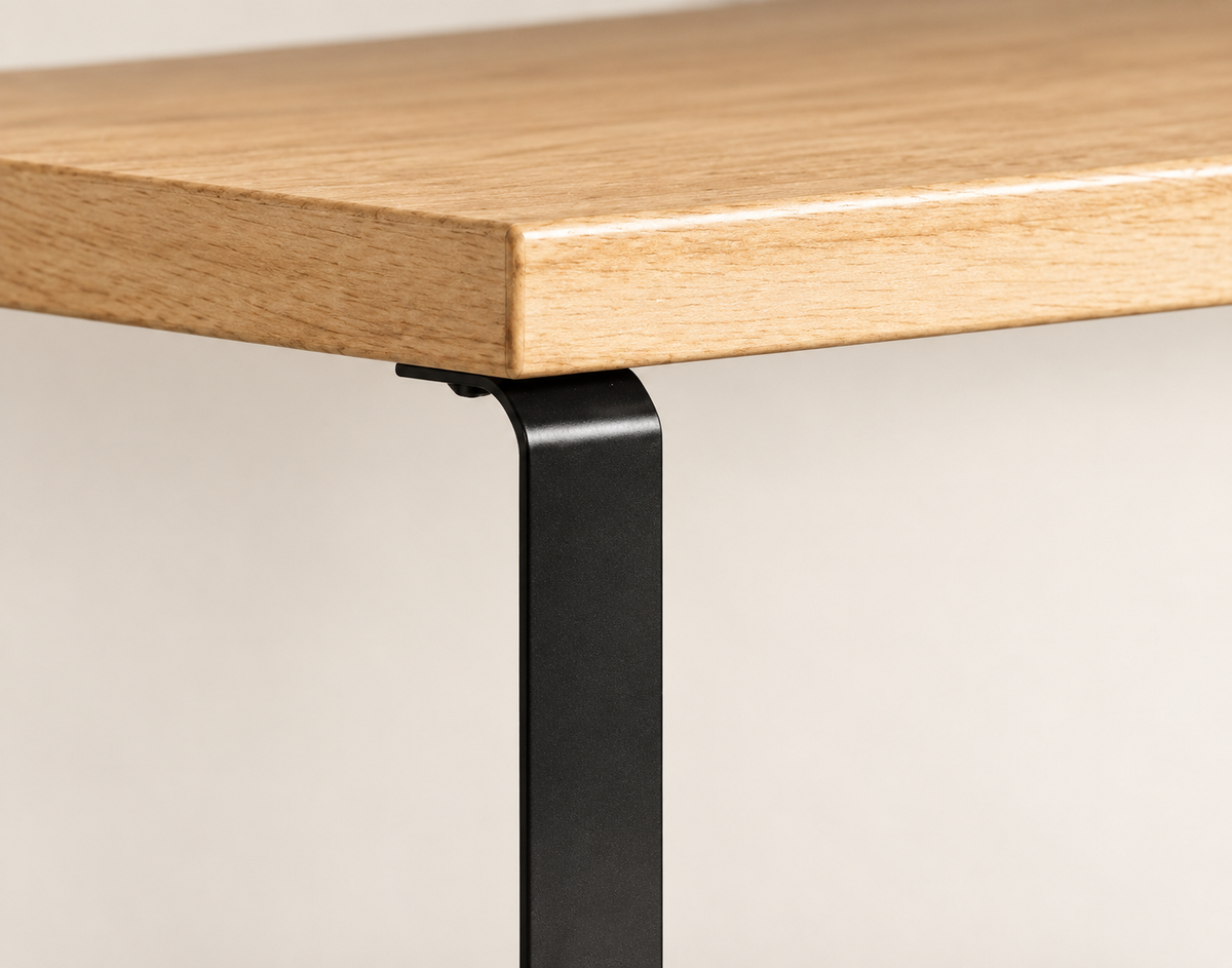Majorelle Ledge Monitor Stand — 60 cm — construction detail