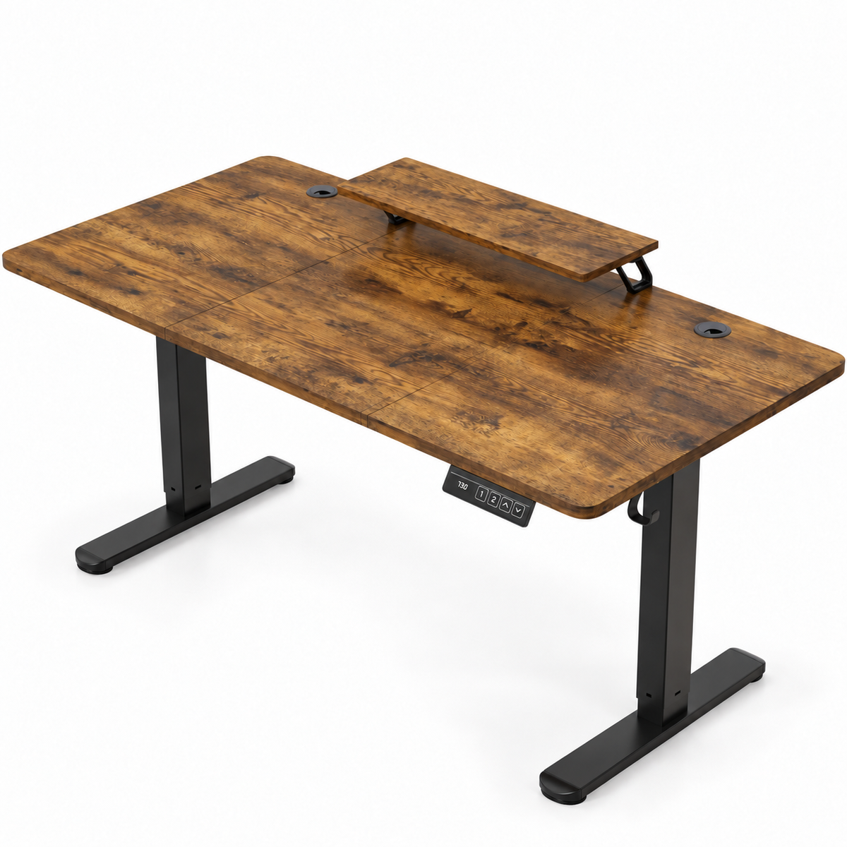 Majorelle Vela Studio Max — Bureau assis-debout — 160 × 70 cm — vue en studio