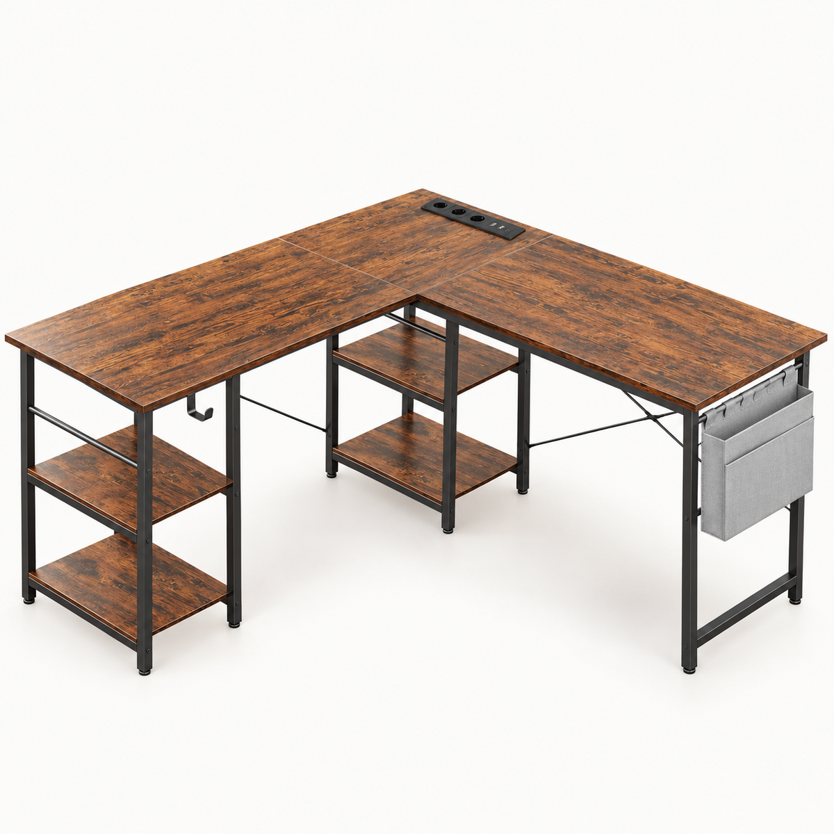 Majorelle Corda — Bureau — 140 × 140 / 230 cm — vue en studio