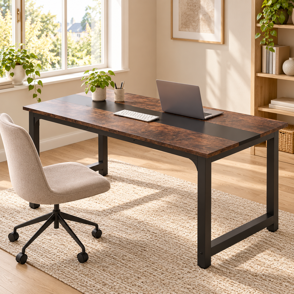 Majorelle Arven Pro — Bureau — 160 × 80 cm — dans un espace de travail ; accessoires de mise en scène non inclus